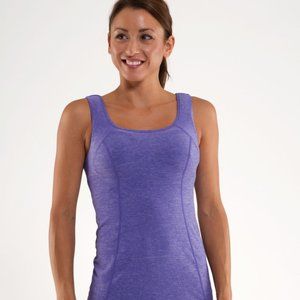Lululemon Run Free Ruffle Back Tank, Sz 6